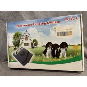W-227 Electronic Fencing System - Black